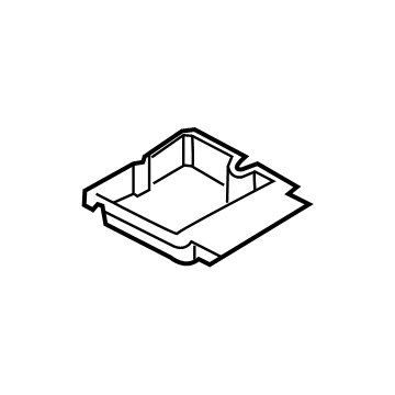 Ford LT4Z-5804567-BA Tray LT4Z-5804567-BA Ford Tray Illustration 1 of 1