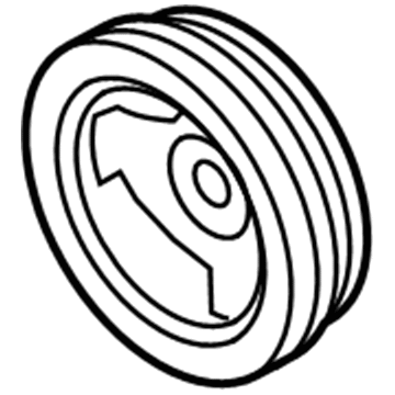 Ford 8T4Z-6312-A Pulley - Crankshaft