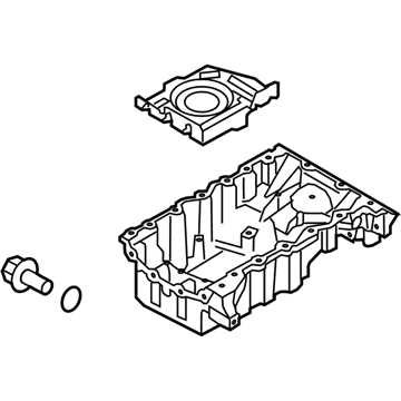 Ford AA5Z-6675-J Pan Assembly - Engine Oil