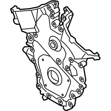 Ford 7T4Z-6019-C Cover - Cylinder Front