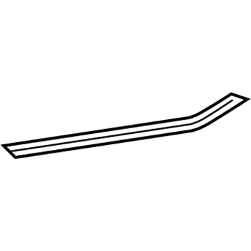 Ford XF2Z-1625006-AA Track, Upper Passenger Side XF2Z-1625006-AA Ford Track, Upper Passenger Side Illustration 1 of 1