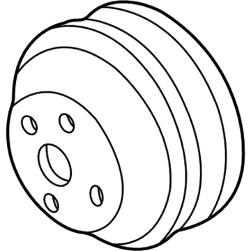 Ford 2C3Z-8509-AA Pulley - Fan