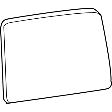Ford 7C3Z-17K707-E Glass Assembly - Rear View Outer Mirror