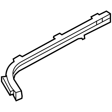 Ford DT1Z-1525004-N Track - Sliding Door - Center