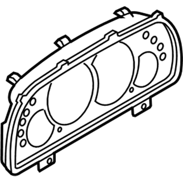 Mercury 5M6Z-10890-AA Mask - Fuel And Temperature