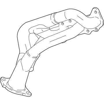 RR7Z-9431-A Ford Manifold Assembly - Exhaust Illustration 1 of 1