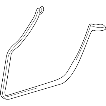 Ford 1W6Z-7620708-CB Weatherstrip Assembly - Door