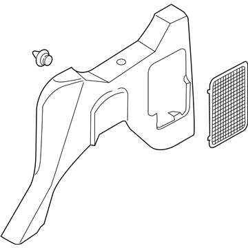 Ford DT1Z-1731013-FD Trim Assembly - Quarter