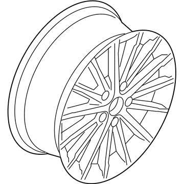 Ford CM5Z-1007-A Wheel Assembly