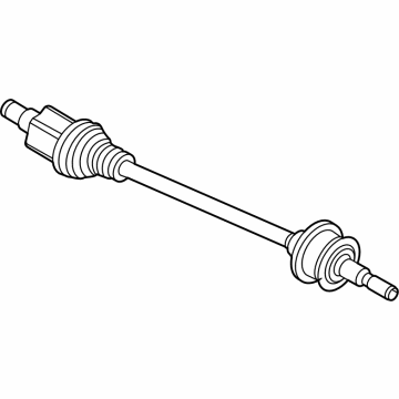 Ford K2GZ-4K139-A Shaft Assembly - Rear Axle