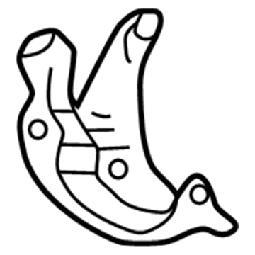 Ford F81Z-5775-BA Bracket - Spring - Front
