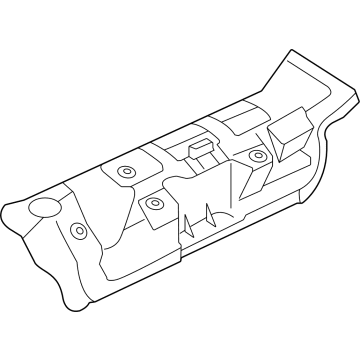 Ford LC3Z-9A462-C Shield - Exhaust Manifold Heat