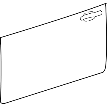 Lincoln 4W1Z-5420200-AA Panel Assembly - Door - Outer