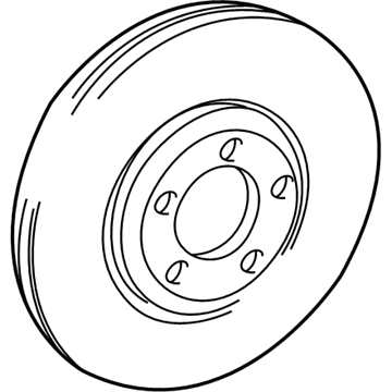 Ford 8G1Z-1125-B Rotor Assembly