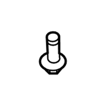 Ford AG1Z-00817-A Rear Deflector Fastener AG1Z-00817-A Ford Rear Deflector Fastener Illustration 1 of 1