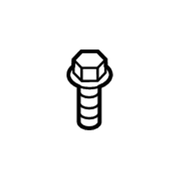 Ford -W701834-S439 Shield Screw, Front -W701834-S439 Ford Shield Screw, Front Illustration 1 of 1