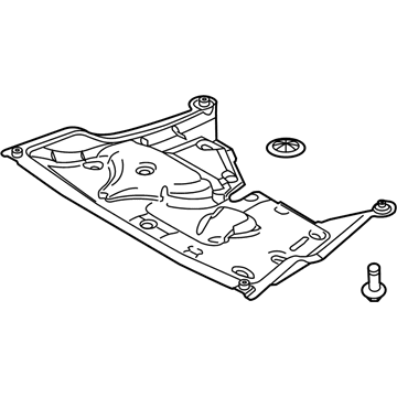 Ford DA8Z-9910494-A Under Cover, Front DA8Z-9910494-A Ford Under Cover, Front Illustration 1 of 1
