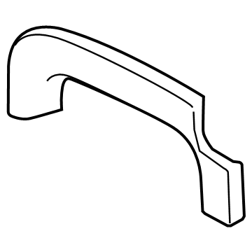 Ford CK4Z-61424B36-AC Moulding Assembly - Rear Quarter Outer