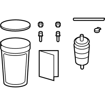 Ford XC3Z-7B155-F Kit - Transmission Fluid External Filter