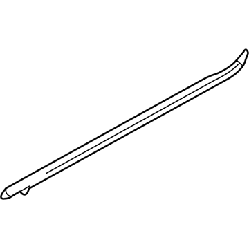 Ford 6L3Z-1625597-A Weatherstrip - Door Glass Channel