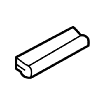 Ford 9L3Z-16736-A Molding - Side Window