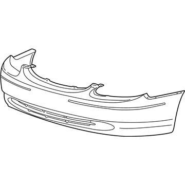 Ford 4F1Z-17D957-DA Bumper Cover