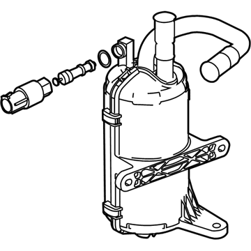 Ford 8W7Z-19C836-A Accumulator Assembly - Air Conditioning