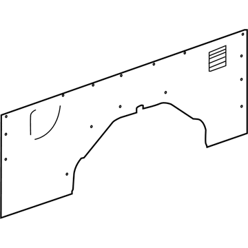 Ford NK4Z-6131012-AA Trim - Load Compartment