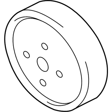 Ford AE8Z-8509-A Pulley - Water Pump