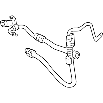 Mercury 6L2Z-3691-AA Hose Assembly - Reservoir To Pump