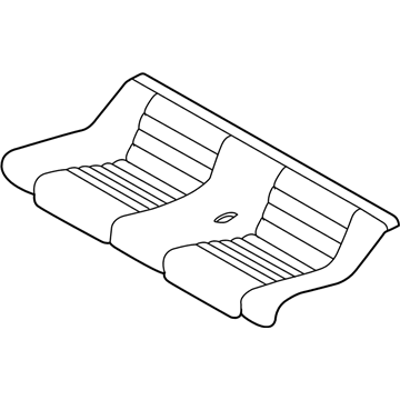 Ford AR3Z-7663804-AA Cover Assembly - Rear Seat Cushion