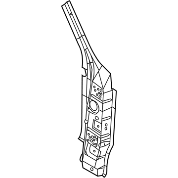 Ford F65Z-1522842-AA Reinforcement Assembly - Door Hinge