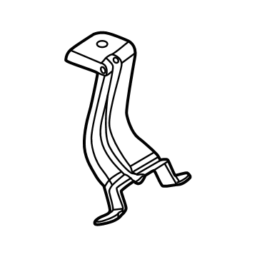 NB3Z-9647-E Ford Bracket Illustration 1 of 1