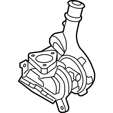 Lincoln LU2Z-6K682-A Turbocharger Assembly