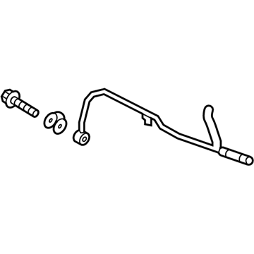 Lincoln AA5Z-8K153-D Tube - Water Outlet