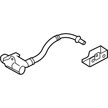 Lincoln DB5Z-7861203-A Pretensioner - Seat Belt Buckle