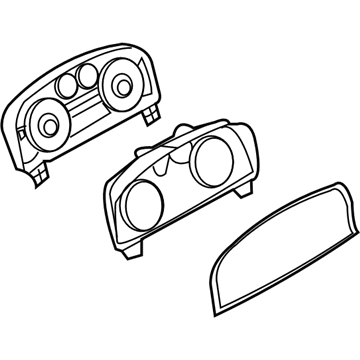 Ford 9E5Z-10849-A Instrument Cluster