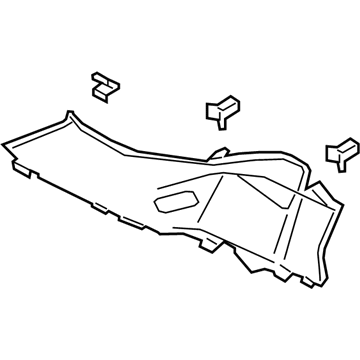 Ford LJ6Z-7831013-AC Trim - Load Compartment