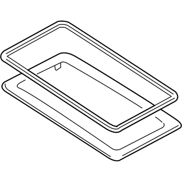 Mercury 5L8Z-7850054-AA Glass