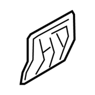 Lincoln FT4Z-18A017-C Reinforcement