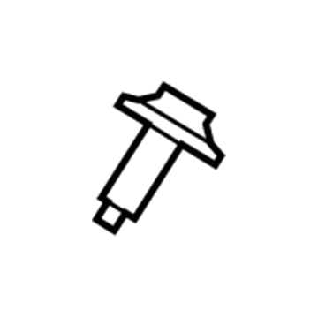 Ford -W500204-S439 Pump Assembly Bolt -W500204-S439 Ford Pump Assembly Bolt Illustration 1 of 1