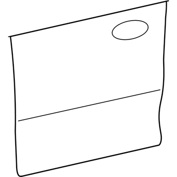 Mercury 5L8Z-7820200-AA Panel Assembly - Door - Outer