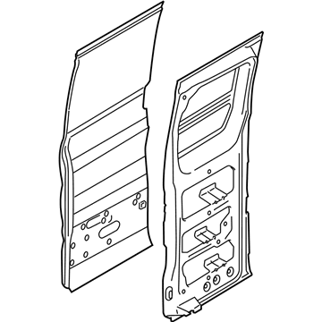 Ford EK4Z-6120125-K Door Assembly - Hinged Side Loading