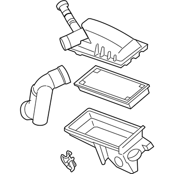 Mercury BM6Z-9600-A Cleaner Assembly - Air