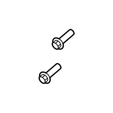 Ford -W500034-S439 Mount Bracket Mount Bolt -W500034-S439 Ford Mount Bracket Mount Bolt Illustration 1 of 1