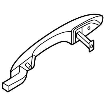 Ford LJ6Z-7822404-AA Handle Assembly - Door Outer