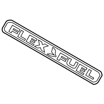 Ford BL3Z-9942528-G Name Plate