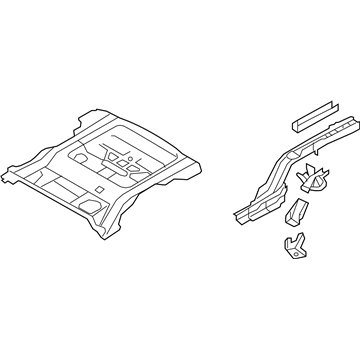 Mercury AL8Z-7811215-A Pan Assembly - Floor