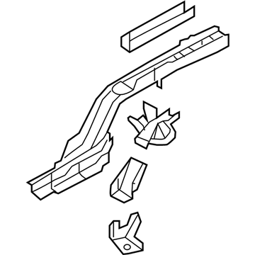 Mercury 9L8Z-7810124-A Member - Side