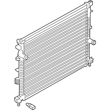 Lincoln F2GZ-8005-C Radiator Assembly